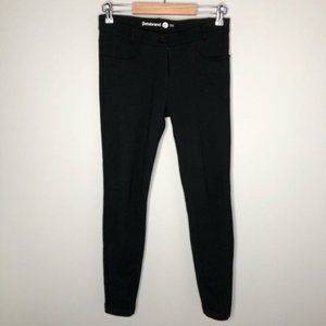 Betabrand Black Skinny Dress  Yoga Pants 4 Pocket Style Size Small Petite